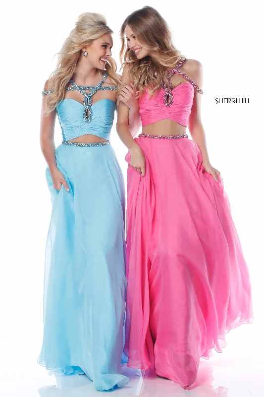 Elegant two piece skirt sets for a black tie event- -51812