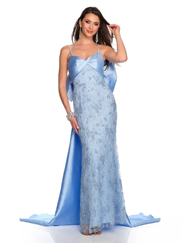 cocktail dresses with velvet bodices for winter glam --Long Evening Dress by Dave and Johnny 11611