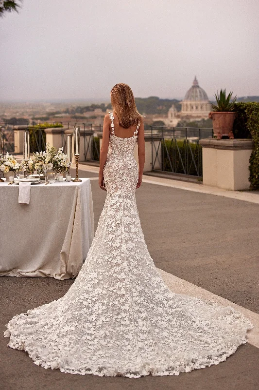 Bridal dresses for bridesmaids who want to match the bride -81029