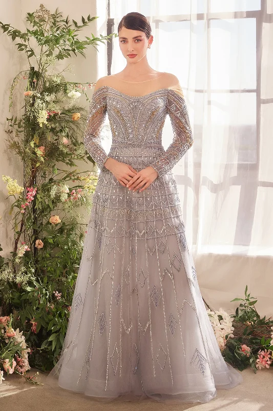 Sparkling sequin wedding guest dresses for a dazzling look -Andrea and Leo A1445 Dress
