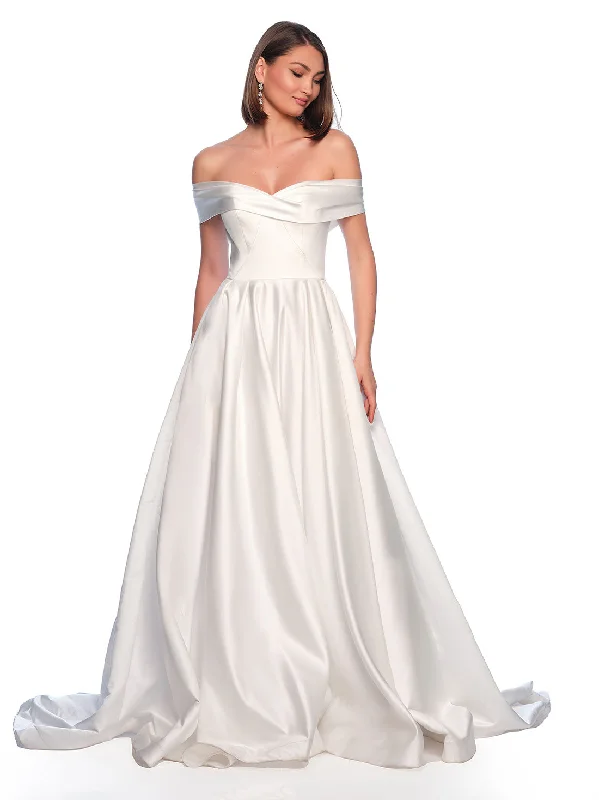 Plus-size wedding guest dresses for all shapes -Wedding Dress by Dave and Johnny 11334