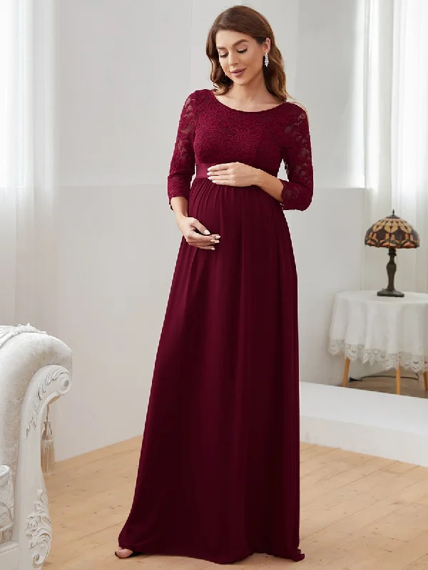 Fun short dresses for bachelorette parties -Simple and Elegant Wholesale Maternity Dress with A-line silhouette