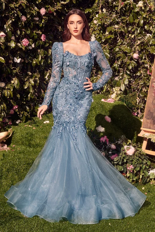 Trendy tiered dresses for wedding guests who want to stand out -Andrea and Leo MA101 Dress