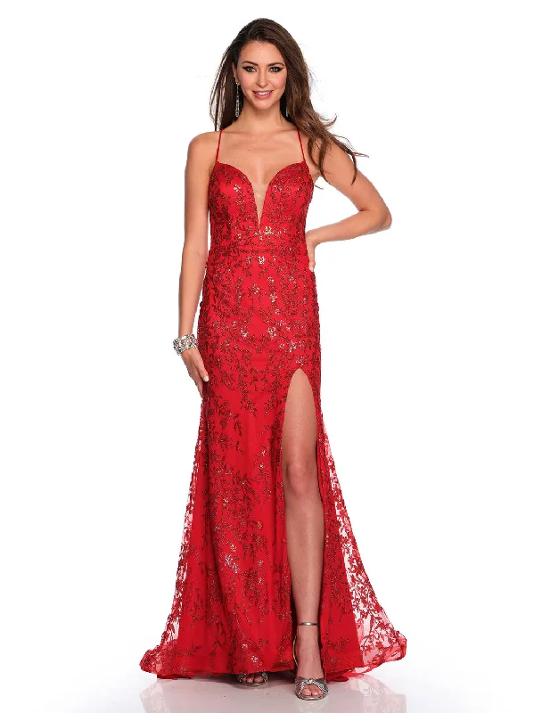 cocktail dresses with cut-out details for clubbing nights --Long Evening Dress by Dave and Johnny 11203