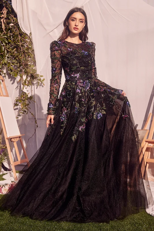 Simple wedding guest dresses that are comfortable all day -Andrea and Leo MA107 Dress