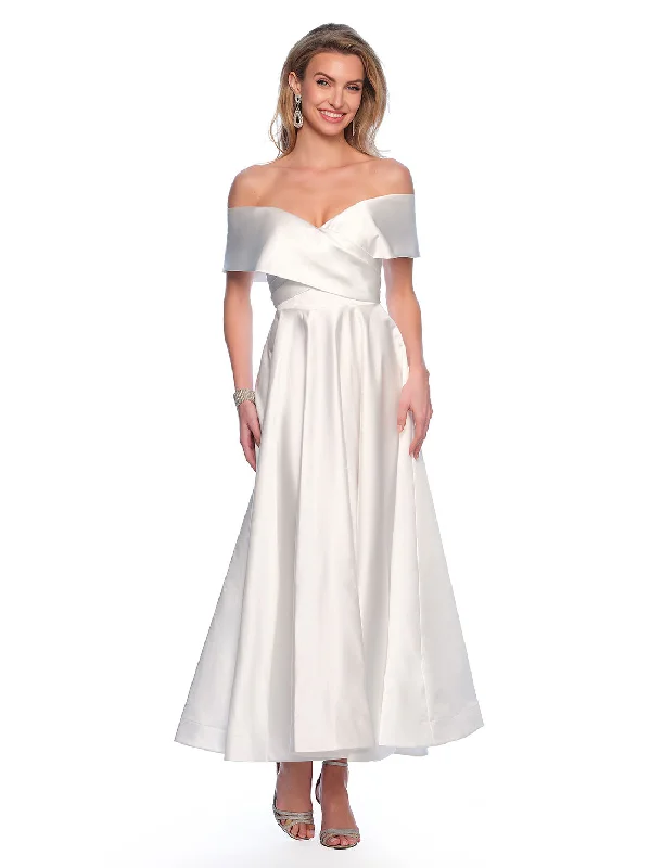 Wedding guest dresses with unique prints for a personal touch -Wedding Dress by Dave and Johnny 11370