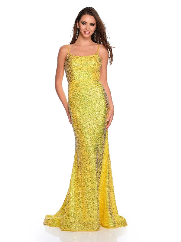 cocktail dresses with satin sashes for waist accentuation --Long Evening Dress by Dave and Johnny 11322