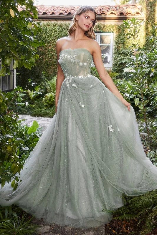 formal dresses with built-in cooling technology for hot climates --Andrea and Leo A1015 Dress