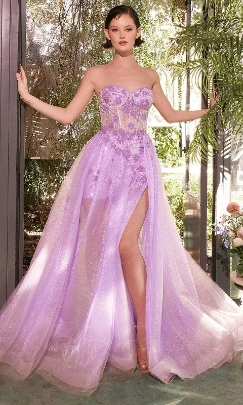 Andrea and Leo A1381 - Sweetheart Floral Beaded Ballgown