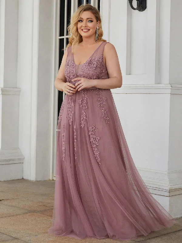 Short party dresses with a modern flair -Plus Size Women's Fashion Sleeveless Wholesale Party Dresses