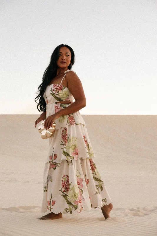 Trendy black cocktail dresses for formal gatherings -Adelaide Maxi Dress - Native Flora