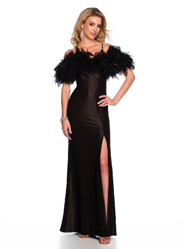 formal dresses for holiday parties in jewel tones --Long Evening Dress by Dave and Johnny 11436