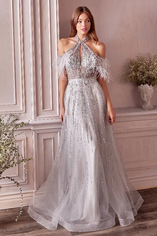 cocktail dresses with off-shoulder sleeves for summer nights --Andrea and Leo A1023 Dress