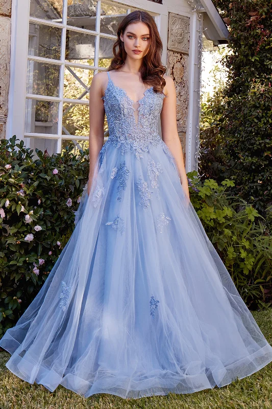 cocktail dresses with floral embroidery for romantic style --Andrea and Leo A1417 Dress
