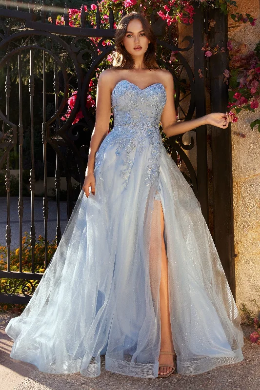 formal dresses with built-in cooling technology for hot climates --Andrea and Leo A1339 Dress