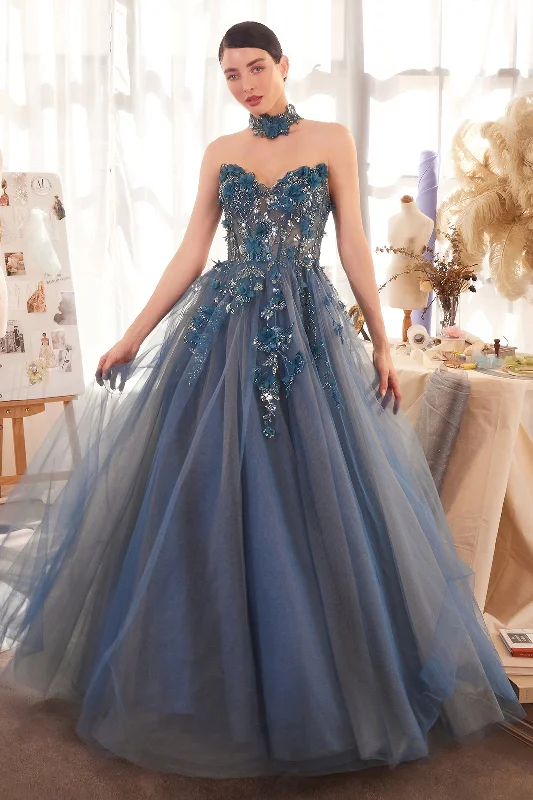 formal dresses with asymmetrical hemlines for trendy looks --Andrea and Leo A1399 Dress