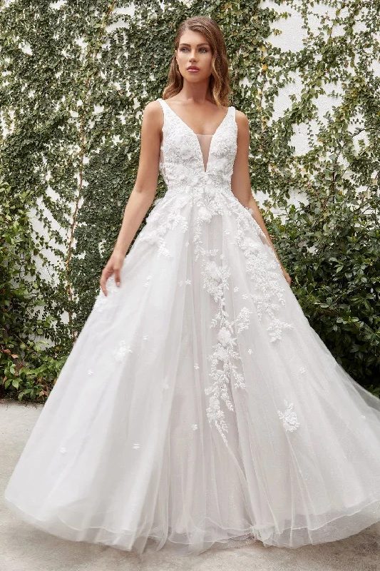 Wedding guest dresses with structured bodices for a polished look -Andrea and Leo A1028W Dress